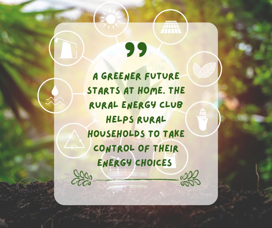 🌿 Introducing the Rural Energy Club 🌿
Helping rural households cut energy use, lower bills &amp; explore low-carbon options 💡
Simple, trusted advice
Greener choices for a net zero future
Tailored support for rural communities
Rural Energy Club | Connecting Communities in Berkshire