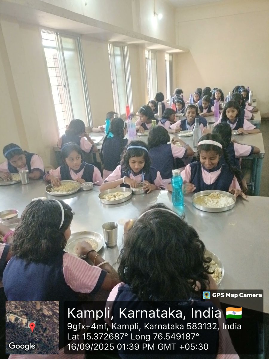 Lunch  #SocialAudit_SWDMeals #SocialWelfare_Karnataka