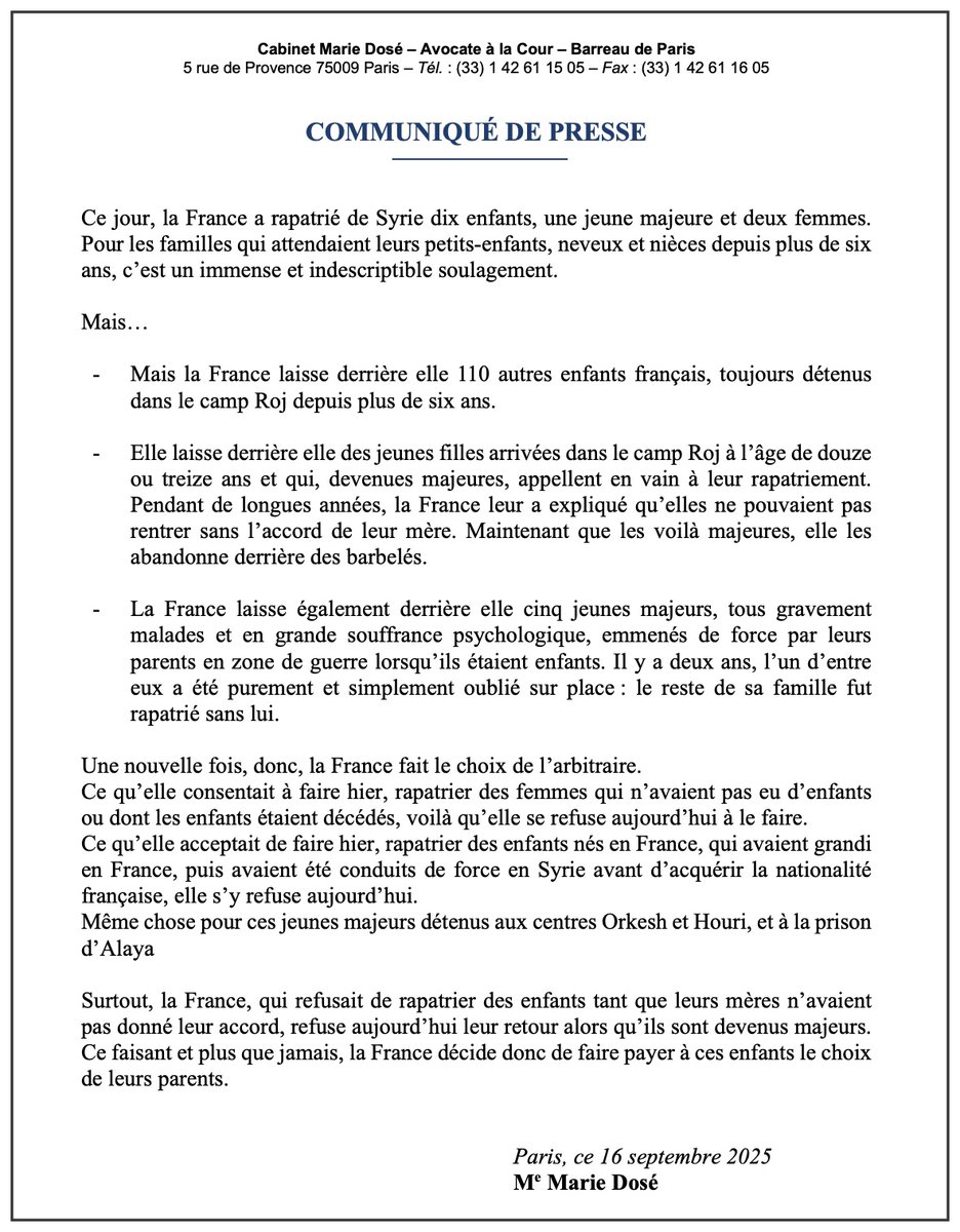 dose_marie's tweet photo. 📌 Communiqué de presse : rapatriement de ce jour. https://t.co/ppcIYl0Ho4
