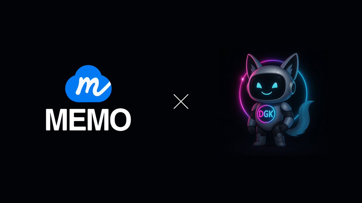 MemoLabsOrg's tweet image. 【MEMO 🤝 Digika.ai | Decentralized Storage Meets AI-Powered Freelance Ecosystem】  
We&apos;re thrilled to announce #MEMO @MemoLabsOrg is partnering with #DigikaAI @digikaai! 🌟

📌 MEMO Airdrop Event:
Earn airdrop points by:
✅ Registering your DID
✅ Inviting friends…