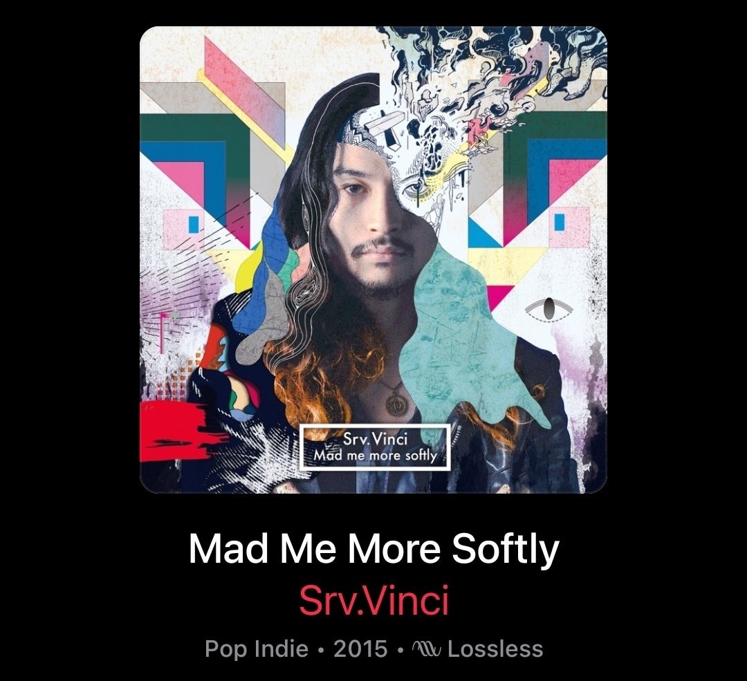 Mad me more softly 常田大希 廃盤 Srv.Vinci【Mad me more softly
