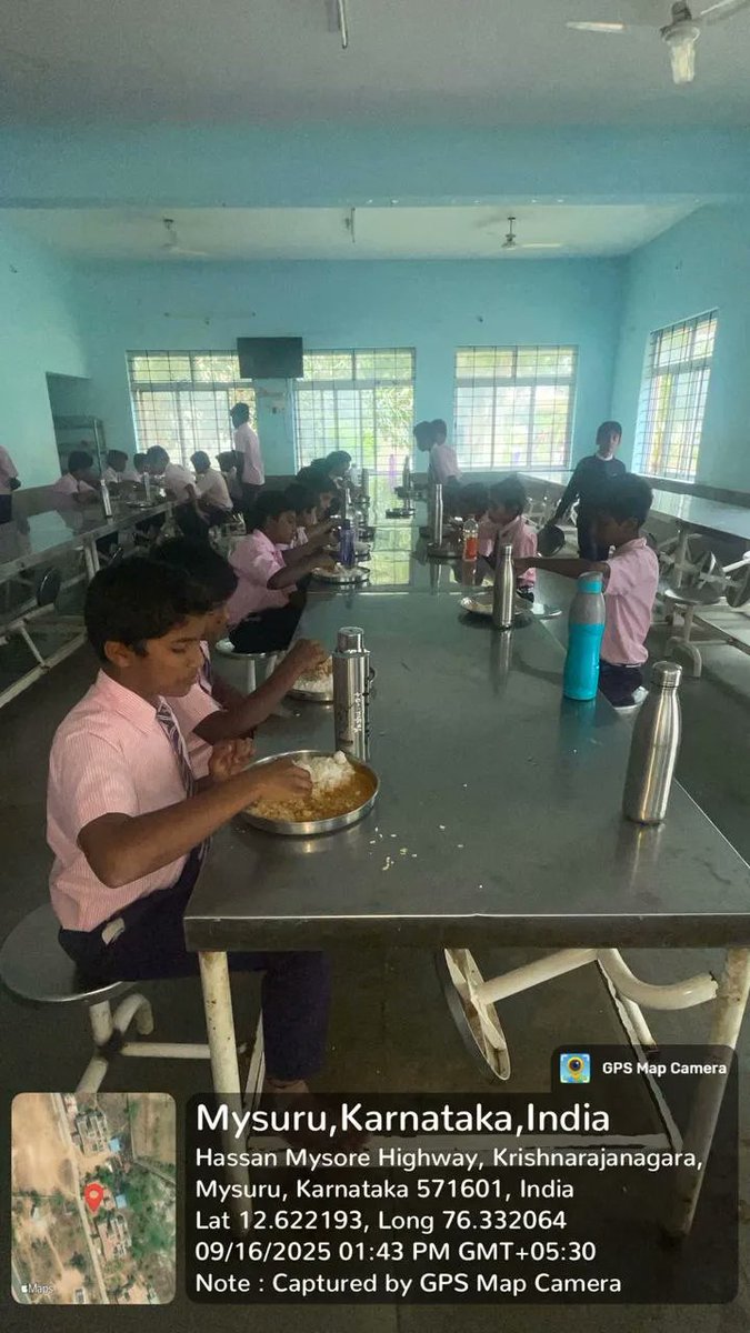 Lunch #SocialAudit_SWDMeals #SocialWelfare_Karnataka