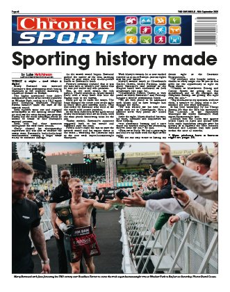 This week's #Ballymoney Chronicle is in the shops now. Don't miss yours - filled with local news, events and features. Keep up to date daily on our website at ballymoneychronicle.co.uk and if you want to contact us you can DM or call 028 2766 2354