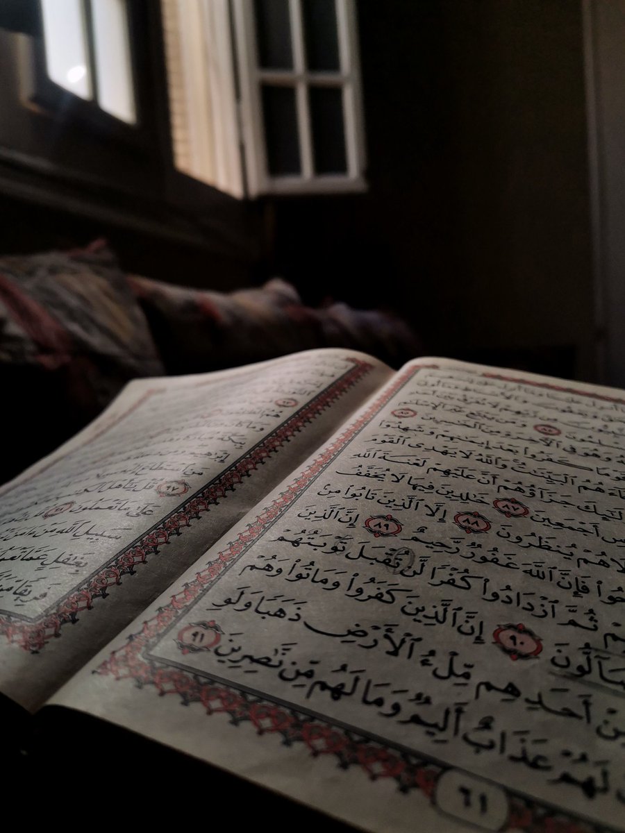 Gehadibrahim88's tweet photo. "يزهو النهارُ إذا ابتدأناهُ بآية
فتغدو الدروبُ بضيائها هَينَة." https://t.co/9HbcYuVfkz