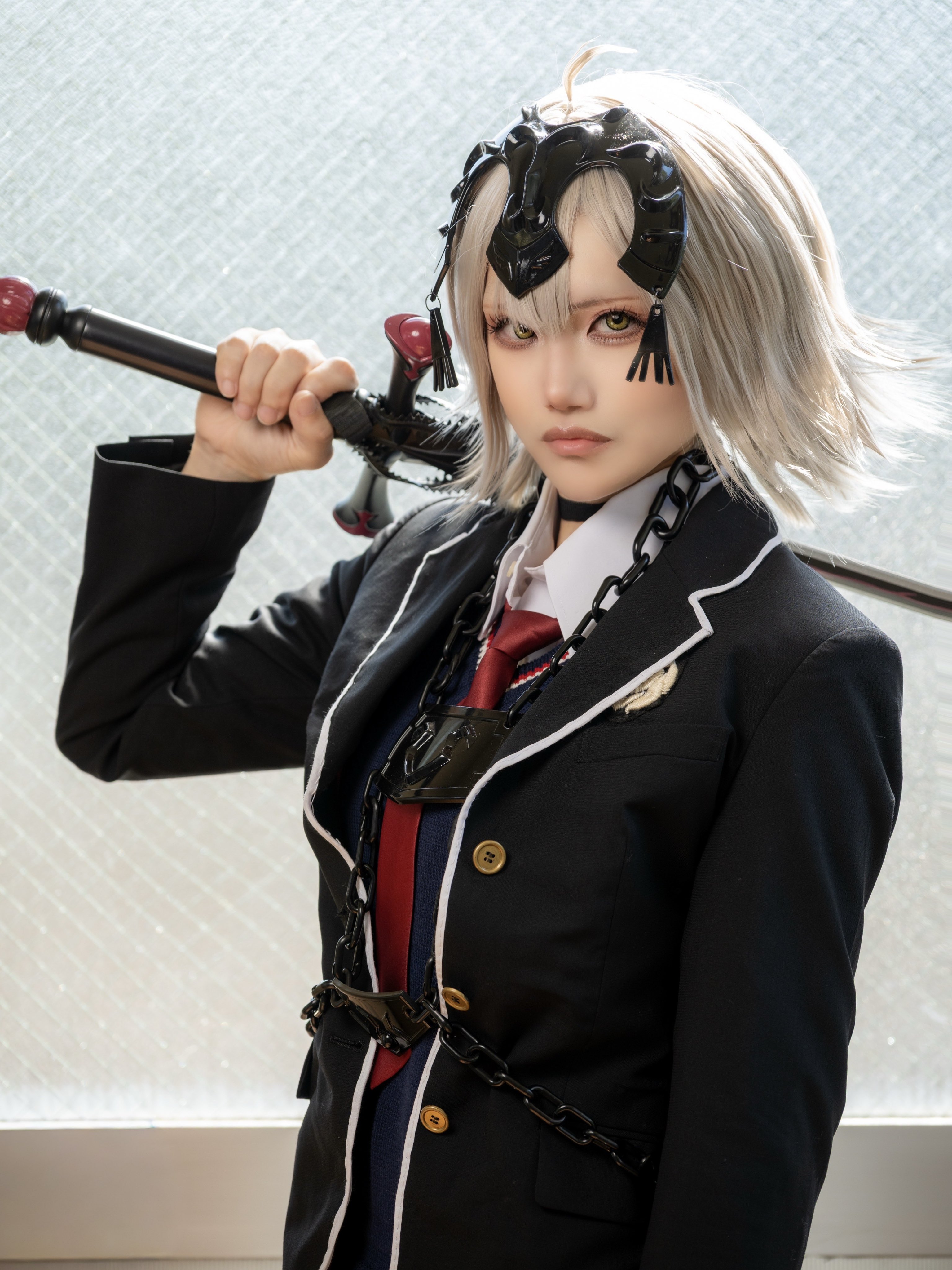 FGOコスプレ 奏章 ジャンヌオルタ 折田さん にれの@福岡a! 2日目 on X: 