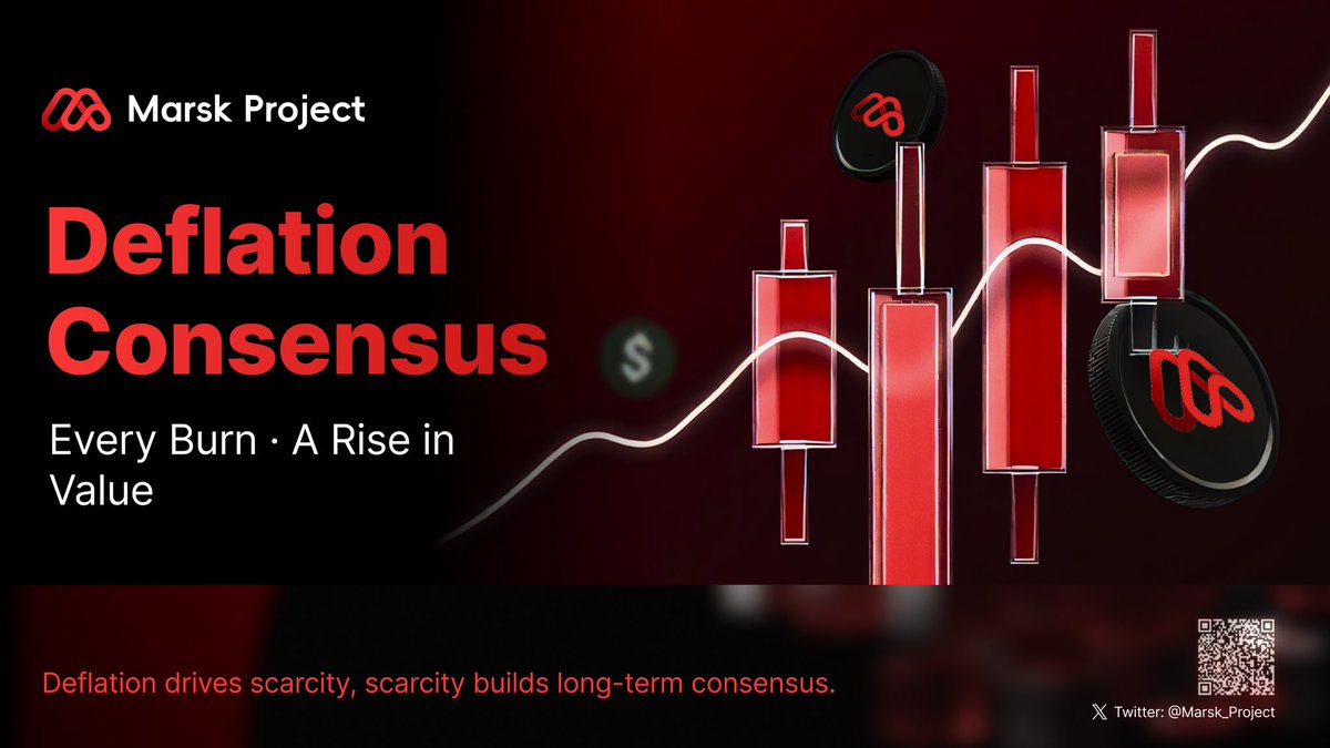 Marsk_Project's tweet photo. Deflation Consensus

 🔥 Every burn reshapes the future.
 Scarcity builds consensus. Consensus builds wealth.

 Welcome to the deflation era with 

#MarskProject $MPC #Web3 https://t.co/UdgnLwlxEV