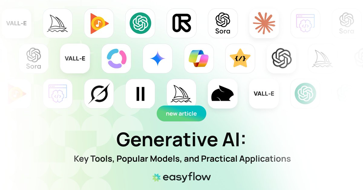 easyflow_ai's tweet image. At Easyflow, we help businesses move with AI and focus on results. Our team has implemented generative AI across marketing, sales, HR, and product development – and we know which tools really deliver value.

📌 We are glad to share our experience with you, so read the new article…