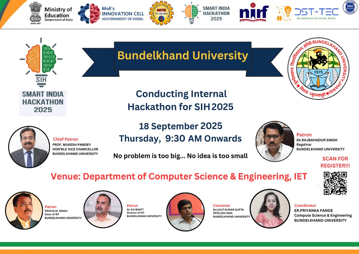 Bundelkhand University ( NAAC A++ University) tweet media