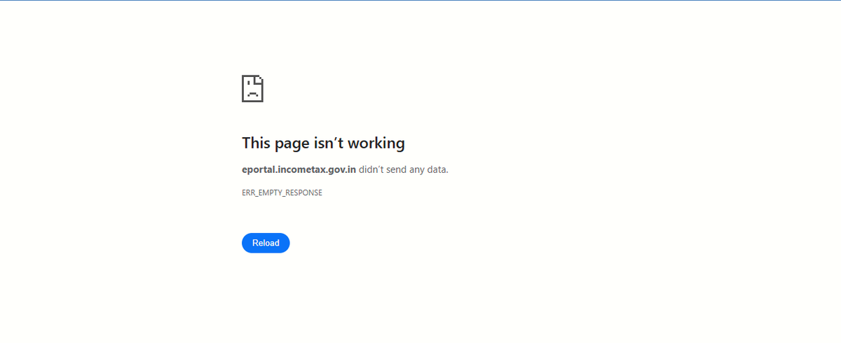 subah subah utha to pata chala income tax ki site soi hai ? #ITRDeadline