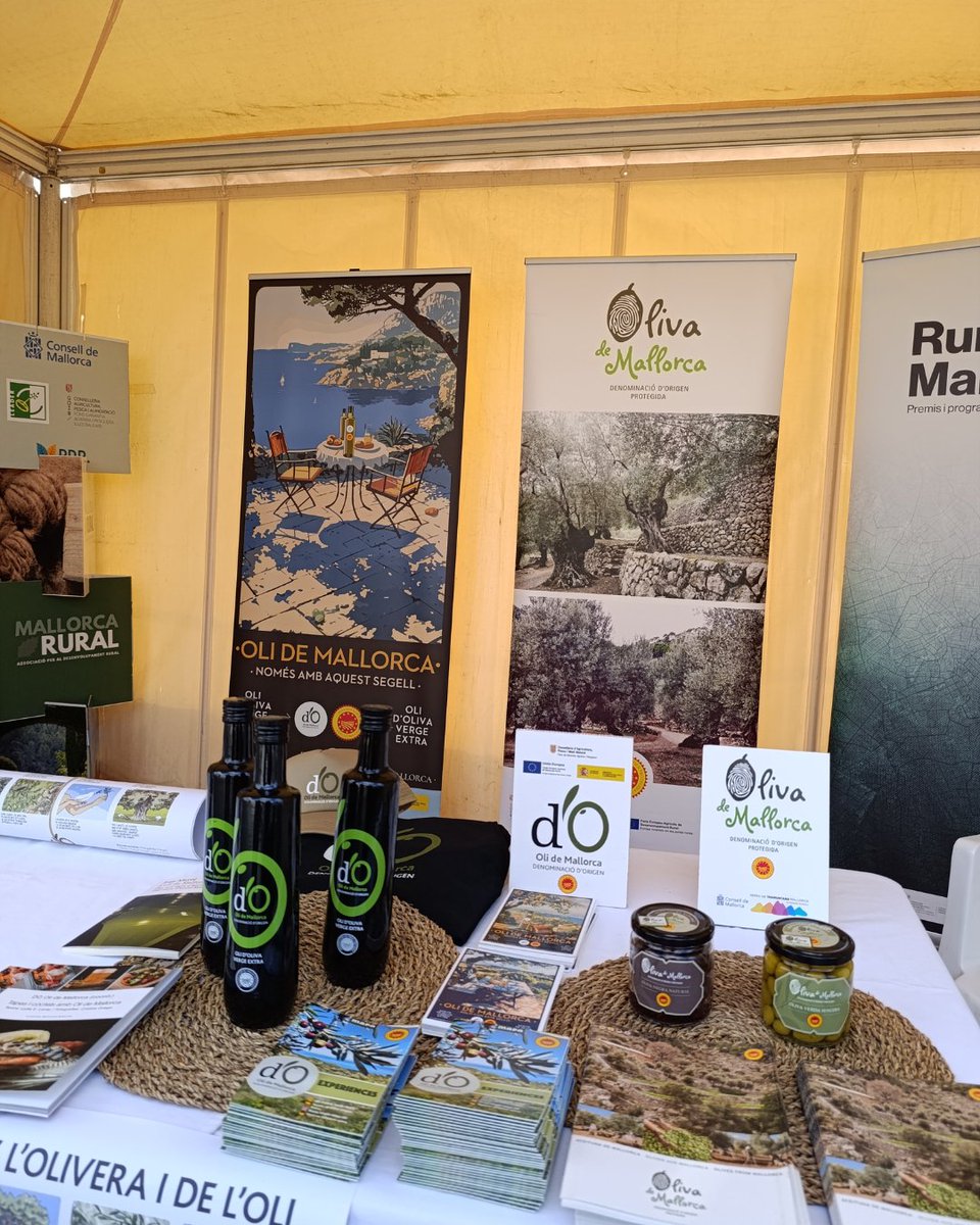 MallorcaRural1's tweet image. 🌿 Aquest cap de setmana hem mostrat qui som i què feim amb @OliDeMallorca 🫒 i @LombrizUrbana 🪱, sumant valor al món rural.

🙌 Gràcies al Consell de Mallorca 🏛️ per la convidada i a tots els que ens vàreu visitar.

#MallorcaRural #TerritoriViu #ZonaLEADER