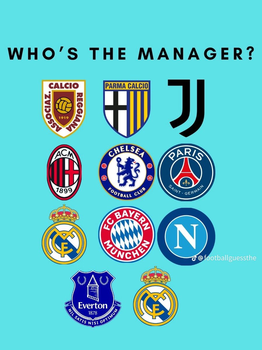 Guess the manager.