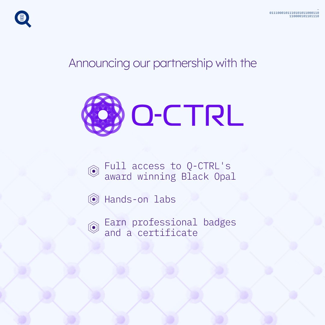 <a href="/QUCANx/">QUCAN</a> Partners with <a href="/qctrlHQ/">Q-CTRL</a> to Enhance QC101 with Black Opal. Read the full press release on Q-Notebook: qucan.org/q-notebook