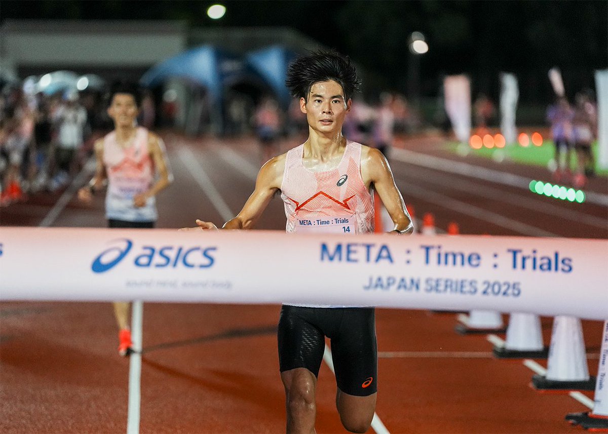 【META:Time:Trials JAPAN SERIES 2025】
一般ランナーの「自分史上最速の自分になるための、挑戦」が終了。
予選大会を勝ち抜き、熱い戦いを繰り広げたファイナリストたちに称賛の拍手を👏
たくさんのご参加、応援いただきありがとうございました!
▼決勝大会の結果はこちら
asics-running-japan.visitlink.me/XzjUY4