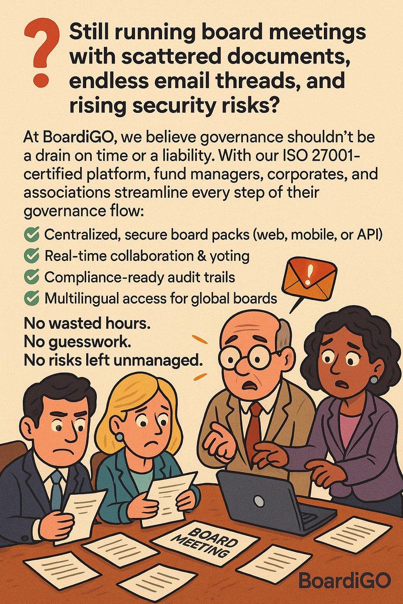 BoardiGO's tweet photo. Discover how BoardiGO is making corporate governance effectively simple: https://t.co/0vd6OFvsIv https://t.co/66DrfiIUUf