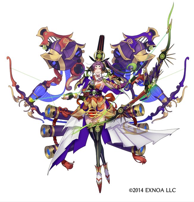 【告知】兜娘7今川義元(弓) CV.#西野陽子さん 描かせていただきました～ 7兜娘選択パックの購入で 入手できます!→ #城プロRE