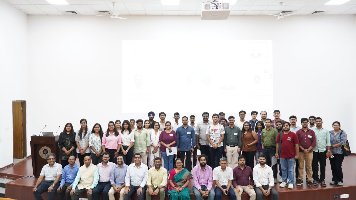 iiserbhopal's tweet photo. The Engineering Departments at IISER Bhopal marked Engineers’ Day with engaging plenary talks delivered by thought leaders from across Academia and Industry.

From breakthroughs in technology to pressing real-world challenges, the discussions reflected the transformative power of engineering in shaping our future.

A big thank you to our incredible speakers, enthusiastic participants, and the dedicated team. Your passion and vision made this event truly memorable!

Explore more about our engineering departments:

🔹Department of Data Science and Engineering (DSE): https://t.co/jxQh04B42g

🔹Department of Chemical Engineering (CHE): https://t.co/q33v4yzq4i

🔹Department of Electrical Engineering and Computer Science (EECS): https://t.co/lDQ8C0IyUq

@EduMinOfIndia @IndiaDST @DBTIndia @dasgobardhan @dse_iiserb @eecs_iiserb @chemeng_iiserb 

#IISERBhopal #EngineersDay2025 #EngineeringForTheFuture #STEMLeadership #InnovationInEngineering #EngineeringExcellence #PlenaryTalks