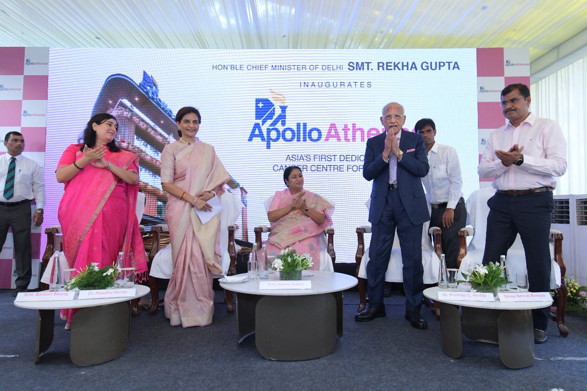 Apollo Athenaa , Asia’s first women’s cancer hospital, reimagines care with advanced science and deep compassion. From precision genomics to survivorship, Athenaa puts women’s health where it belongs: at the centre of progress.

#ApolloAthenaa