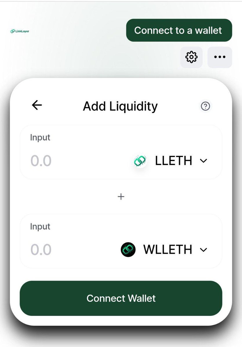 LinkLayer2's tweet image. You can now try out the LinkLayer Decentralized Exchange (DEX) on LinkLayer Testnet

Swap your tokens seamlessly or add liquidity directly through our platform.

Try it here: testnet-dex.linklayerll2.io

This is your chance to explore the ecosystem early, test the features, and…