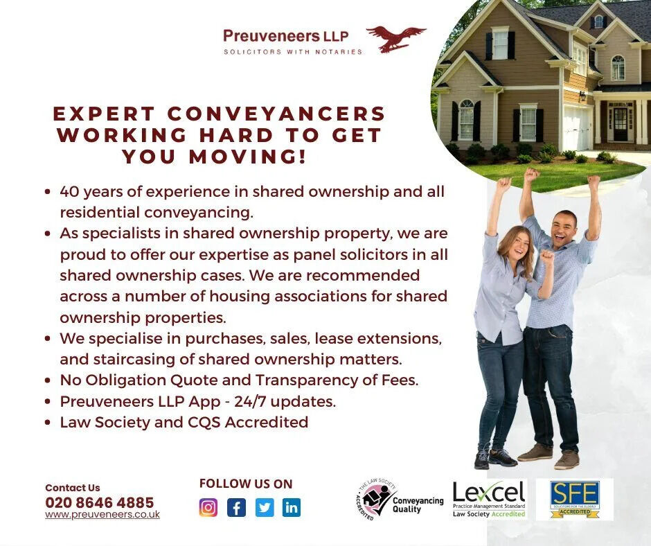 "Looking for top-notch conveyancing services? Our expert conveyancers ensure you receive the best service possible. Your property journey is in safe hands with us!"

preuveneers.co.uk