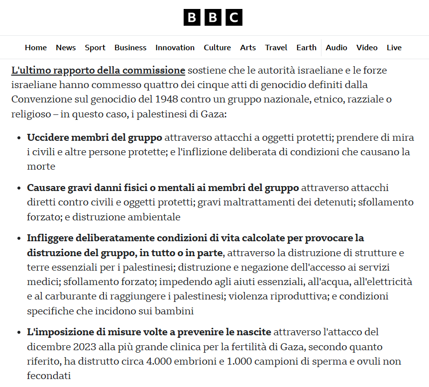 spighissimo's tweet photo. L'Onu ha stabilito che quello che gli Israeliani stanno compiendo a Gaza è inequivocabilmente genocidio.

Quindi chi lo nega, a partire da chi ci governa, è complice https://t.co/AonzLVzYnr