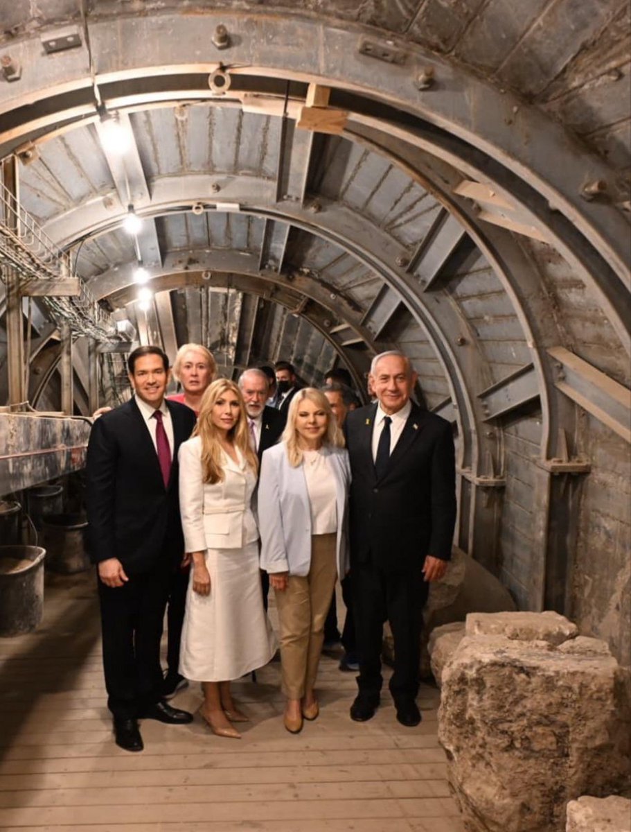 Netanyahu and the U.S. Secretary of State Rubio said Israel will occupy Jerusalem forever.

Yesterday, they “symbolically” dug a tunnel under Al-Aqsa Mosque, claiming it was once their temple site.