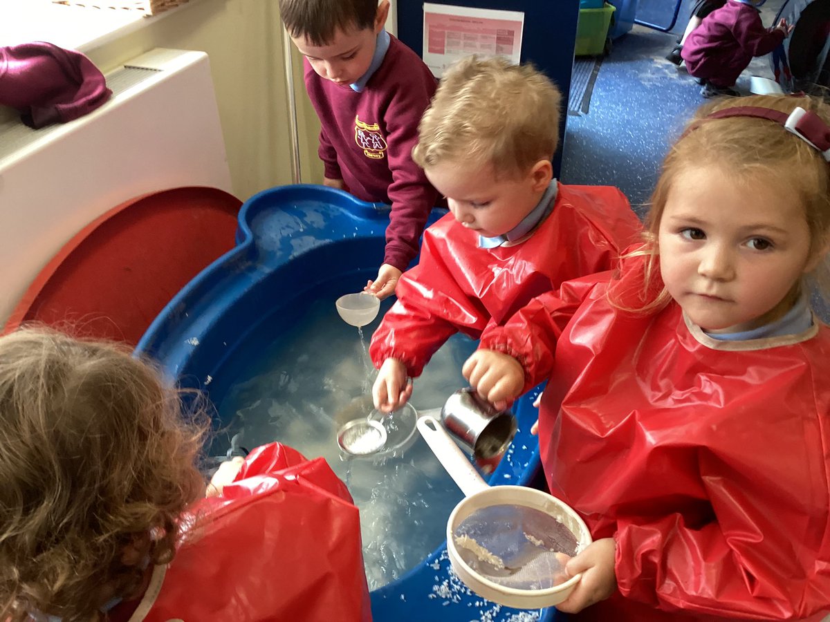 Some more challenges for nursery 
Can you look after our new babies in the home corner?
Can you build the number blocks to 5?
Can you use the sieves to drain the water and collect the rice ? #EYFS #mathematics #understandingtheworld #communicationandlanguage