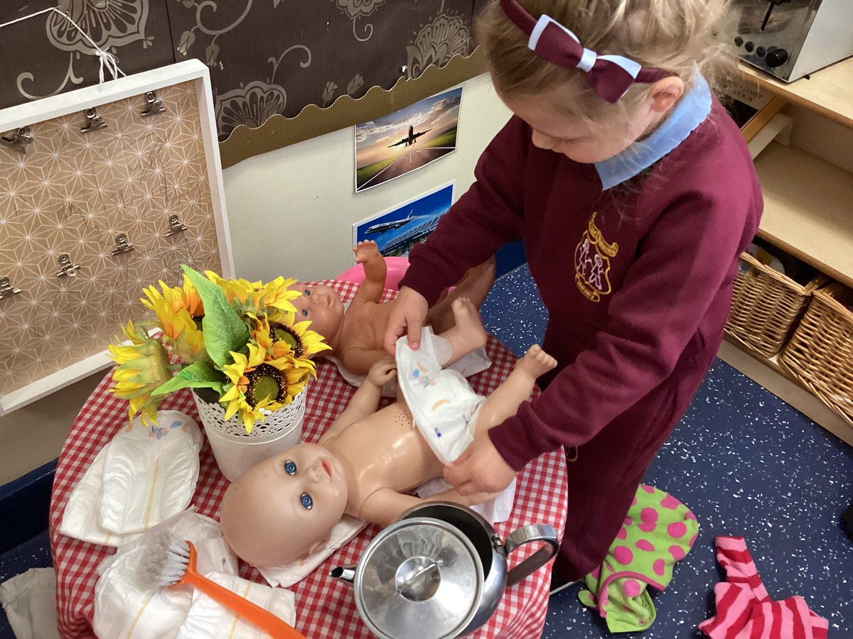 StBellarmine's tweet photo. Some more challenges for nursery 
Can you look after our new babies in the home corner?
Can you build the number blocks to 5?
Can you use the sieves to drain the water and collect the rice ? #EYFS #mathematics #understandingtheworld #communicationandlanguage https://t.co/HeqQABF4xu