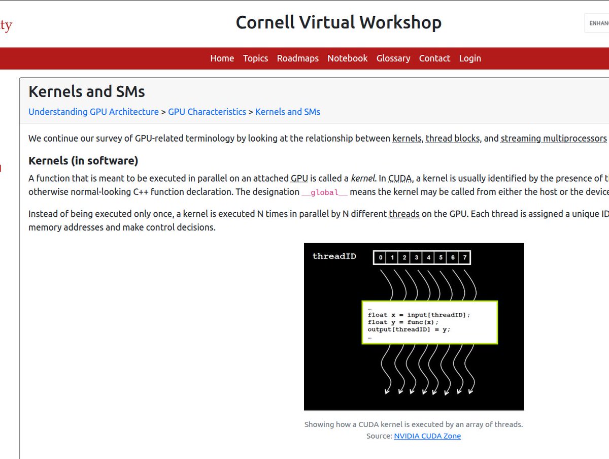 rohanpaul_ai's tweet image. Understanding GPU Architecture from Cornell University.