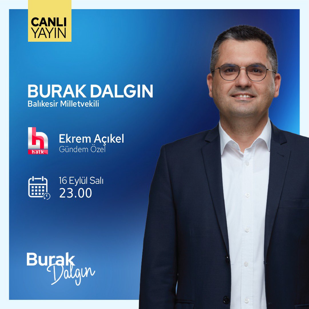 Bu gece 23:00’de <a href="/halktvcomtr/">Halk TV</a> ’de <a href="/ekremacikel/">Ekrem Açıkel</a> ’in konuğuyum

Ekran başında buluşmak üzere!