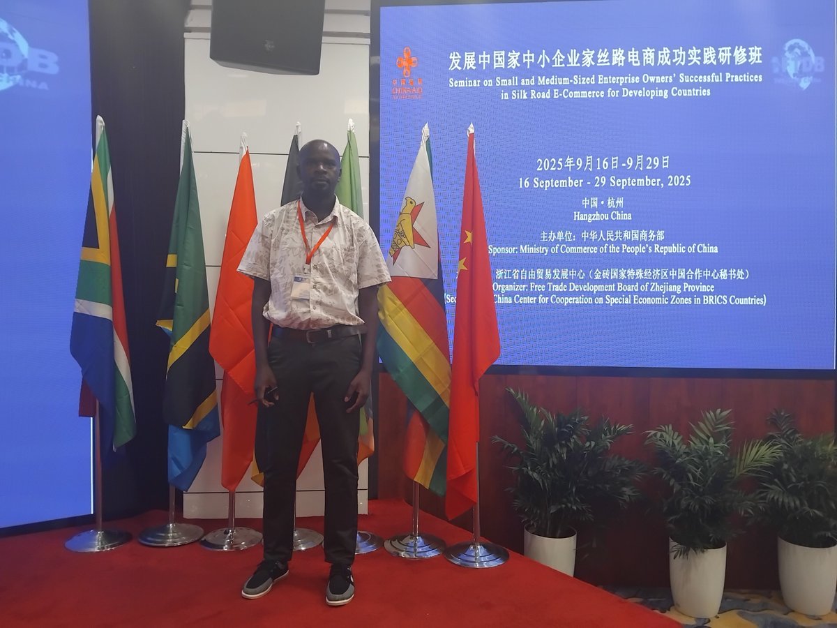 MamboCoffAfrica's tweet image. Excited to have our colleague Emmanuel at the Official Launch of SME Owners’ Successful Practices in Silk Road E-commerce!  Training covers commerce, investment, free trade zones &amp;amp; e-commerce. #SME #Ecommerce #Tanzaniacoffee @ITCnews @izhejiang @ChineseEmb_Uga