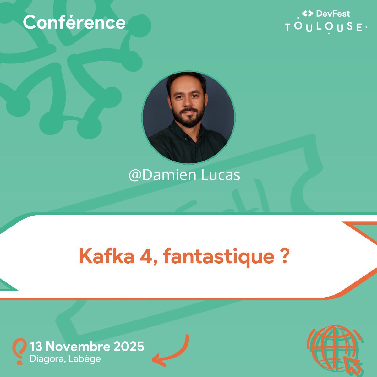 📡 Kafka 4 est enfin là ! Découvrez pourquoi cette version est fantastique.
Kafka 4, fantastique ? par Damien Lucas
Rendez-vous sur la  Billetterie DevFest Toulouse 2025 buff.ly/eNWhTUH