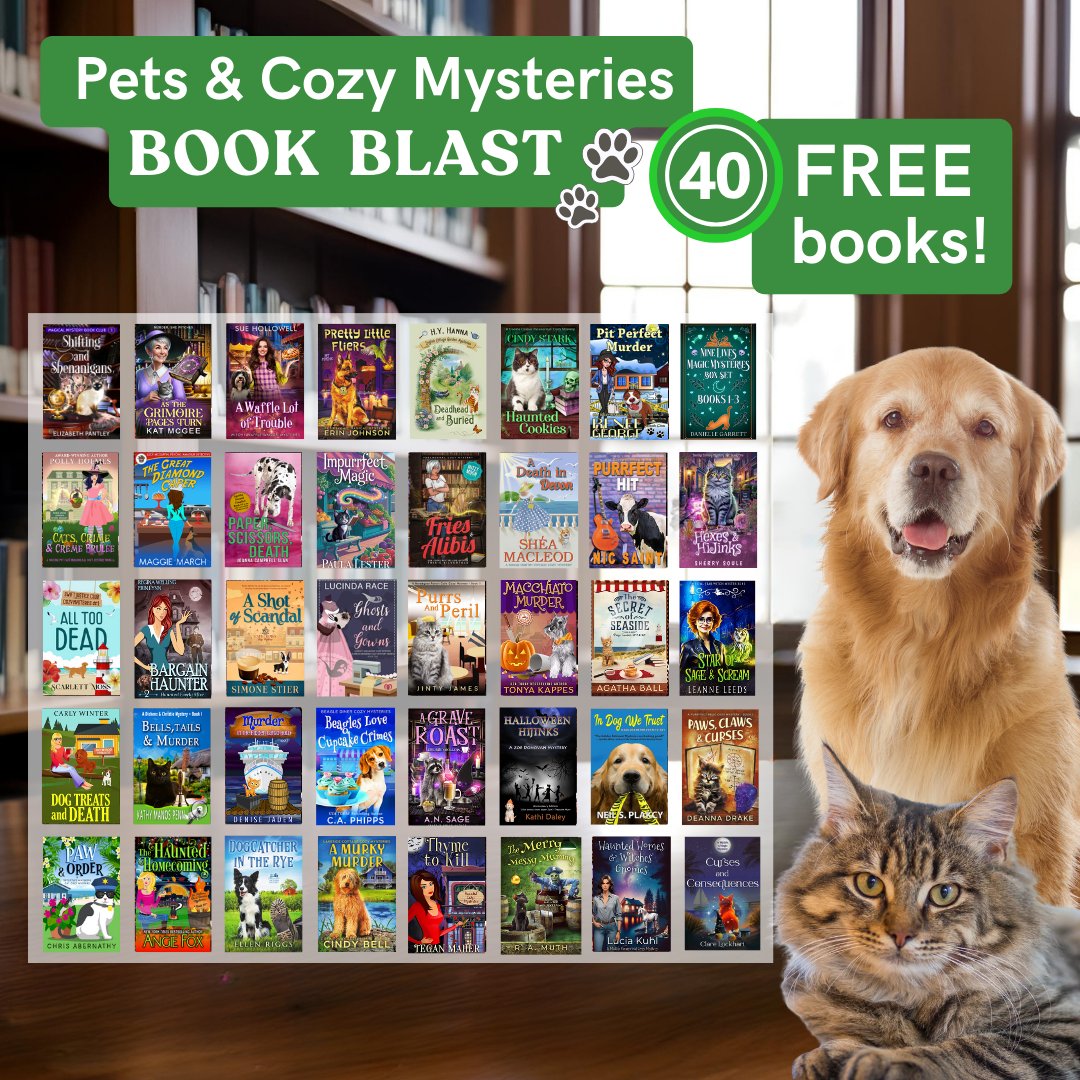 NicSaintAuthor's tweet photo. Join this fun new giveaway. 40 free books from some great writers (and little ol' me).

https://t.co/U2lemkEvvN https://t.co/jvTa3AC65C