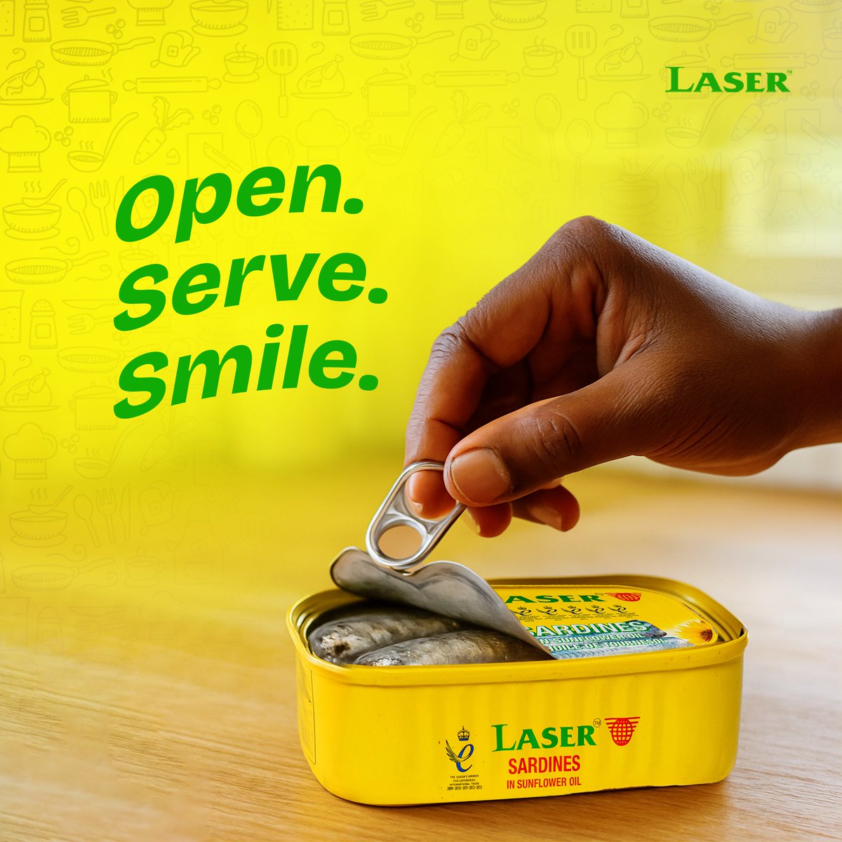 LaserOilNg's tweet photo. That’s convenience with a side of flavour.
#Sardines #Fish #Foodie #HealthyLifestyle #ZeroCholesterol #LaserOilNigeria
#DesignedForHealthAndTaste https://t.co/LOHoQeQJzd
