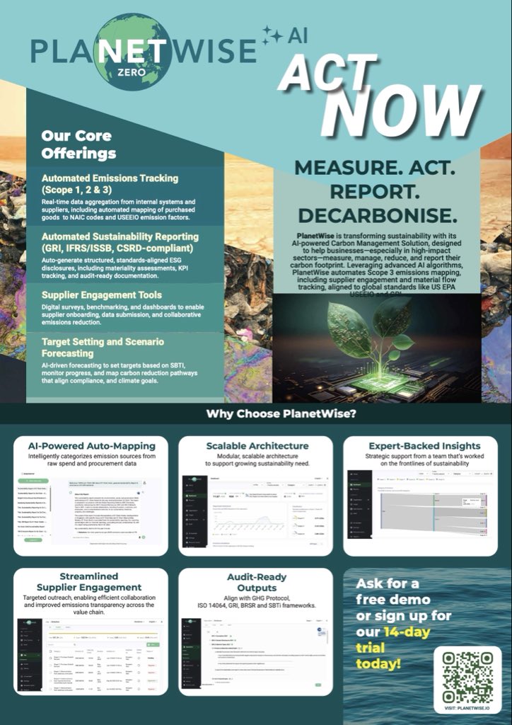 Advancescs's tweet image. Strategy isn’t a charity. It’s Strategy. Sustainability done right is not about “looking good”—it’s about future-proofing your business.