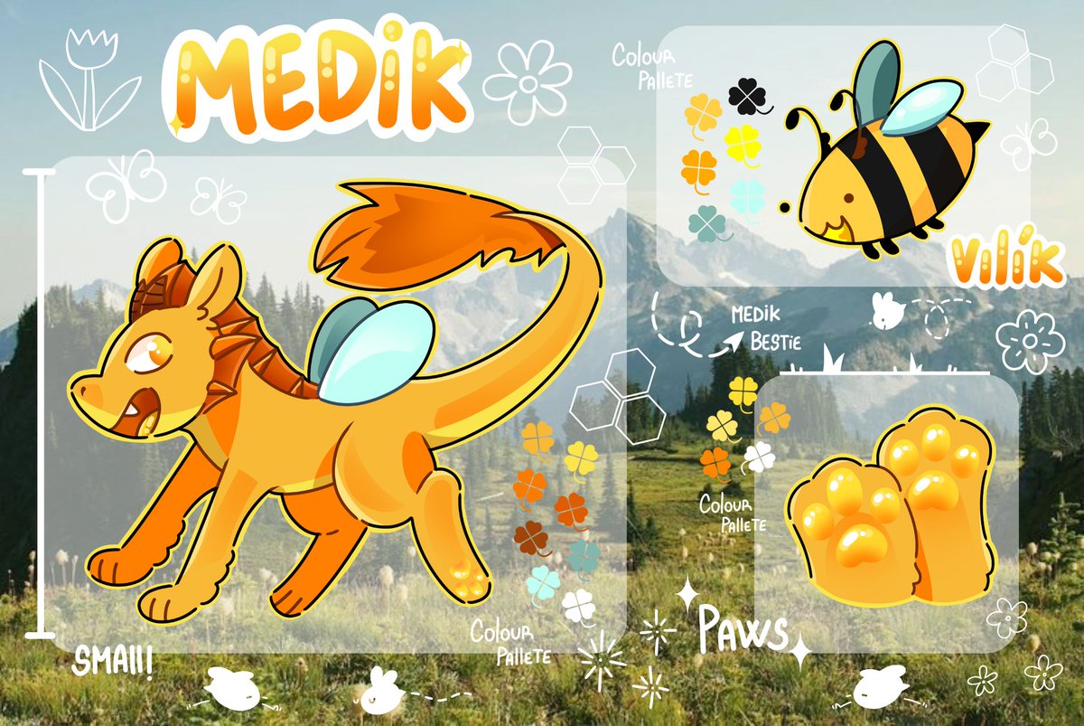 My new reference sheet🍯🌿✨️
#furryartwork #furrycommunity