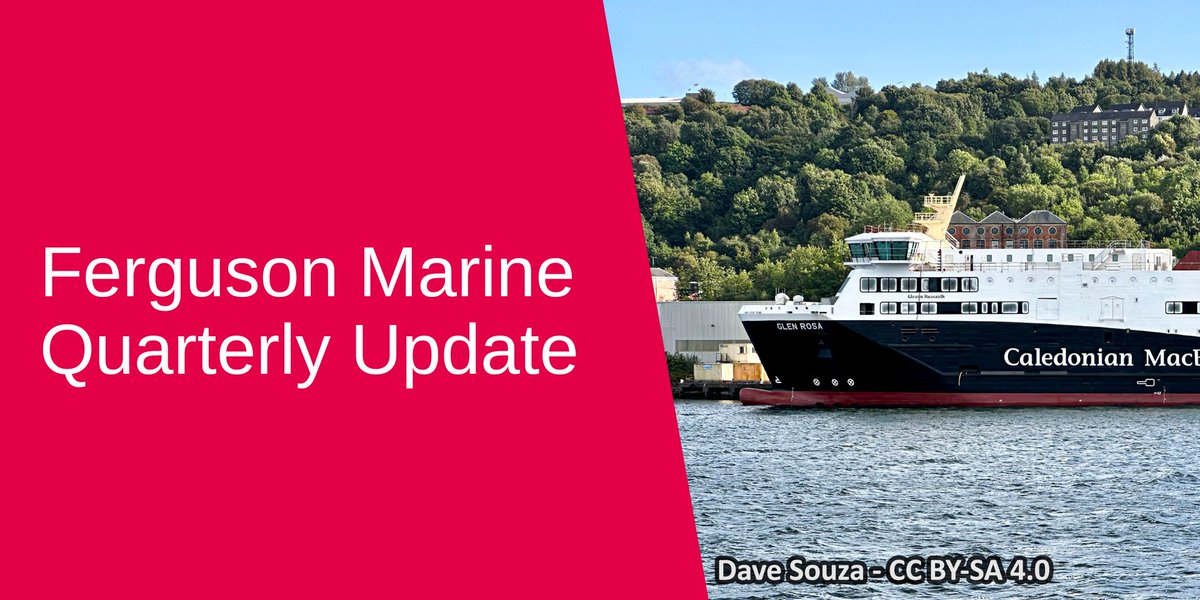 SP_NetZero's tweet image. Ferguson Marine’s most recent update to the Committee 👉ow.ly/XrYC50WXmos