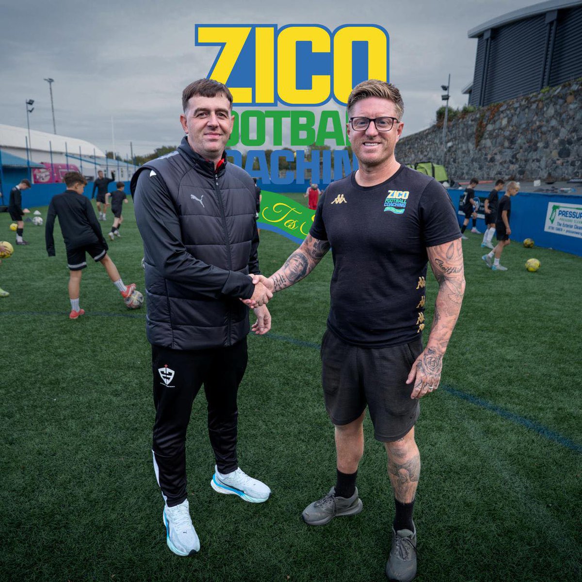 It was a pleasure to work with Ryan-Zico Black to capture content with Anthony Barcoe, a coach at Manchester City FC. ⚽️

We filmed the indoor Q&amp;A session where players had the chance to gain insights into what it takes to perform at the very highest level.

We handled