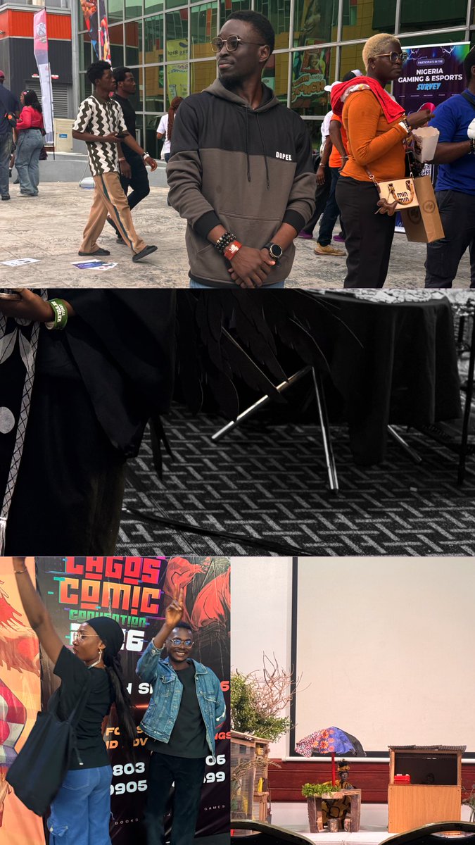 TheElzenitho's tweet photo. Last Saturday, I attended the Lagos ComicCon at the Landmark center and it was super amazing. Saw some amazing cosplays and took some shots.

If you attended, you might find yourself here 🤭 #LagosComicCon 

Open to view. https://t.co/Y6s20jsFSG