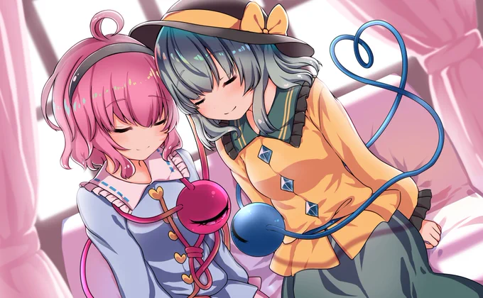 自己紹介を兼ねて過去絵再掲!!こいしちゃん好きに届け!!