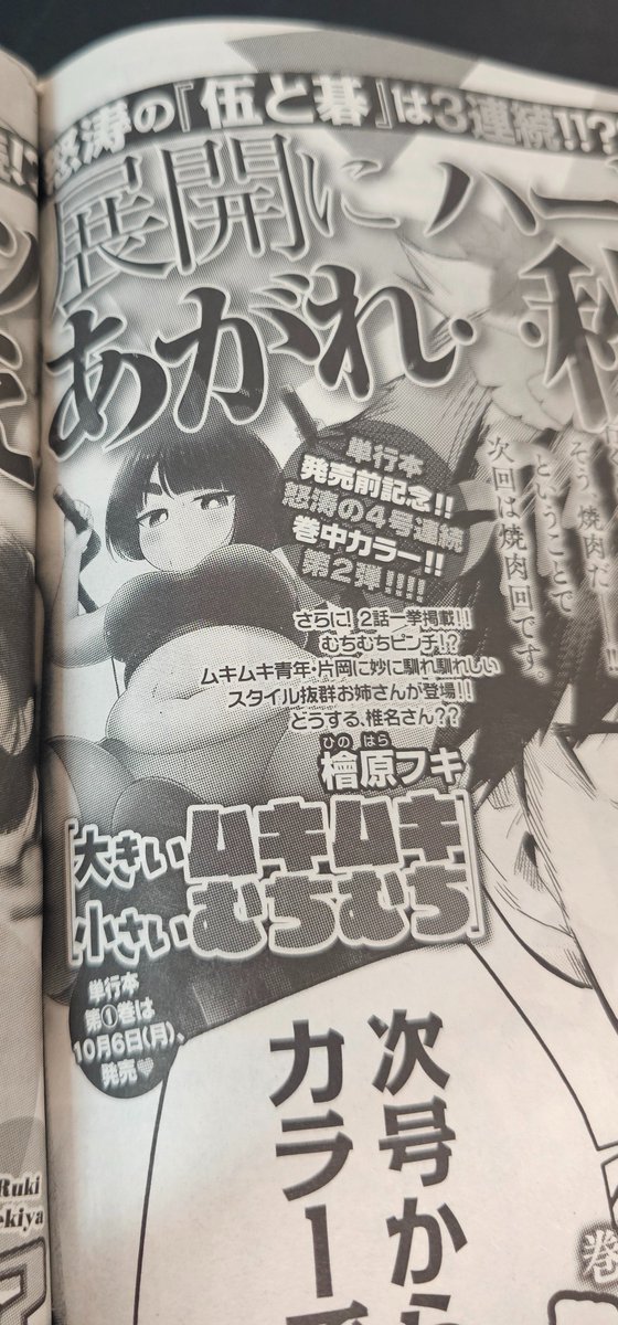 予告にある通り来週も一挙2話掲載されます 