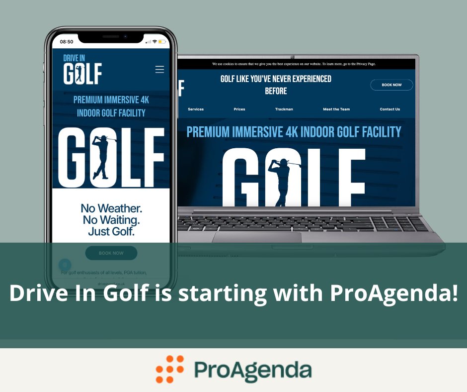 🔶Another golf academy had started with ProAgenda🔶

Drive in Golf, an amazing indoor studio and simulator academy has decided to take their booking system online. Proving once more that ProAgenda is the perfect solution for every indoor studio. 

hubs.ly/Q03JtNSR0