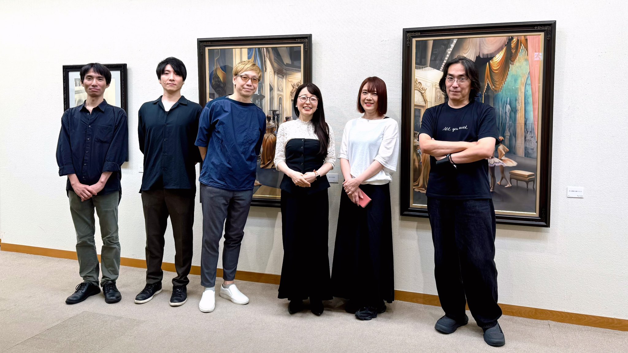 大谷郁代「Beautiful Day」、希少画集より、状態良好、新品高級額装付 大谷郁代 〈個展:9月10日〜15日〉 on X: 