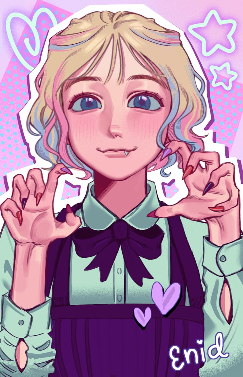 xganyunn's tweet photo. I've never been baited by a show more than I have with by #WednesdayS2 ‼️

#wenclair #wenclairfanart https://t.co/odHcx2VROj
