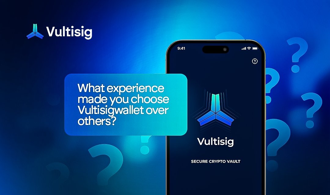 Vulti_Cult's tweet image. After years of using seed phrase wallets, @vultisig came along and built something extraordinary – a wallet that goes beyond expectations, offering unparalleled security.

#cryptowallet  #walletsecurity #Web3 #Vultisig  #CryptoTrading