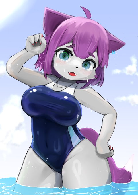 まだ暑いから夏の絵描いても許される 