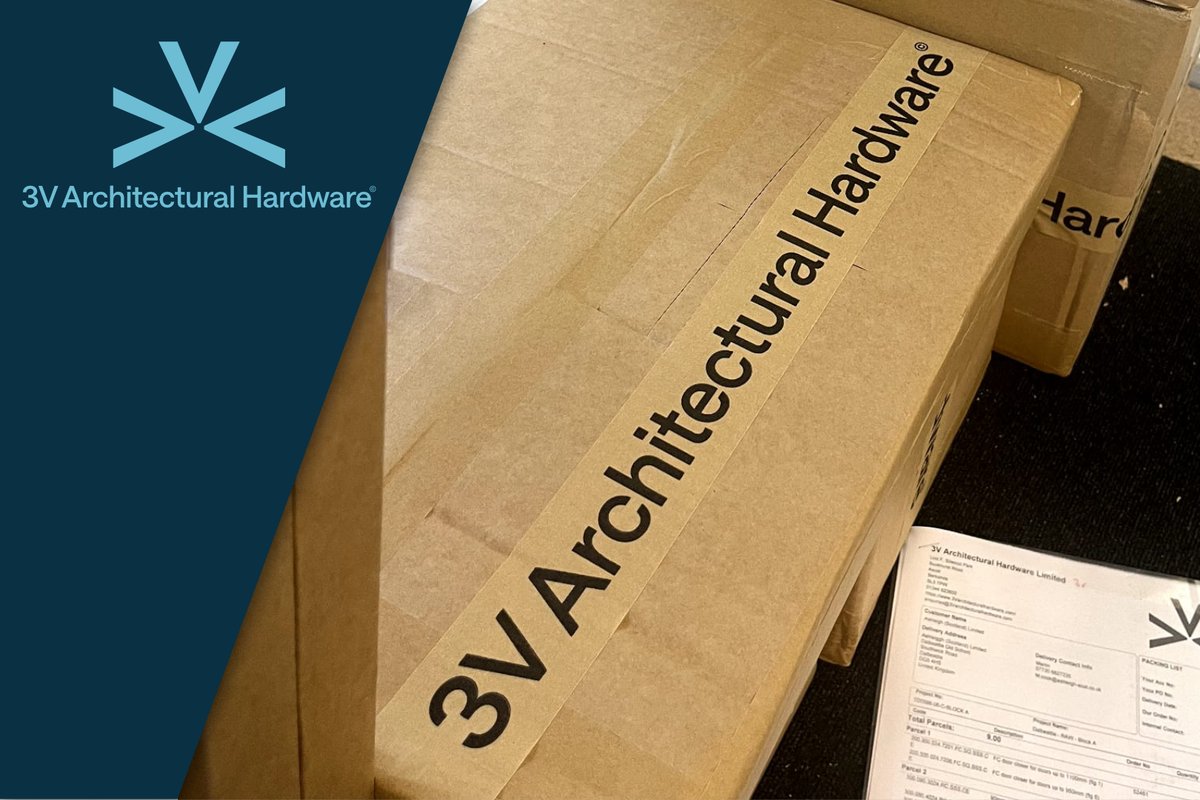 3vahl's tweet image. We’ve introduced re-branded, eco-friendly paper tape for all 3V deliveries—strong, sustainable, and proudly carrying our name. Keep an eye out for our new look on your next order.

#Sustainability #Ironmongery #3V #ArchitecturalDesign #CustomerExperience