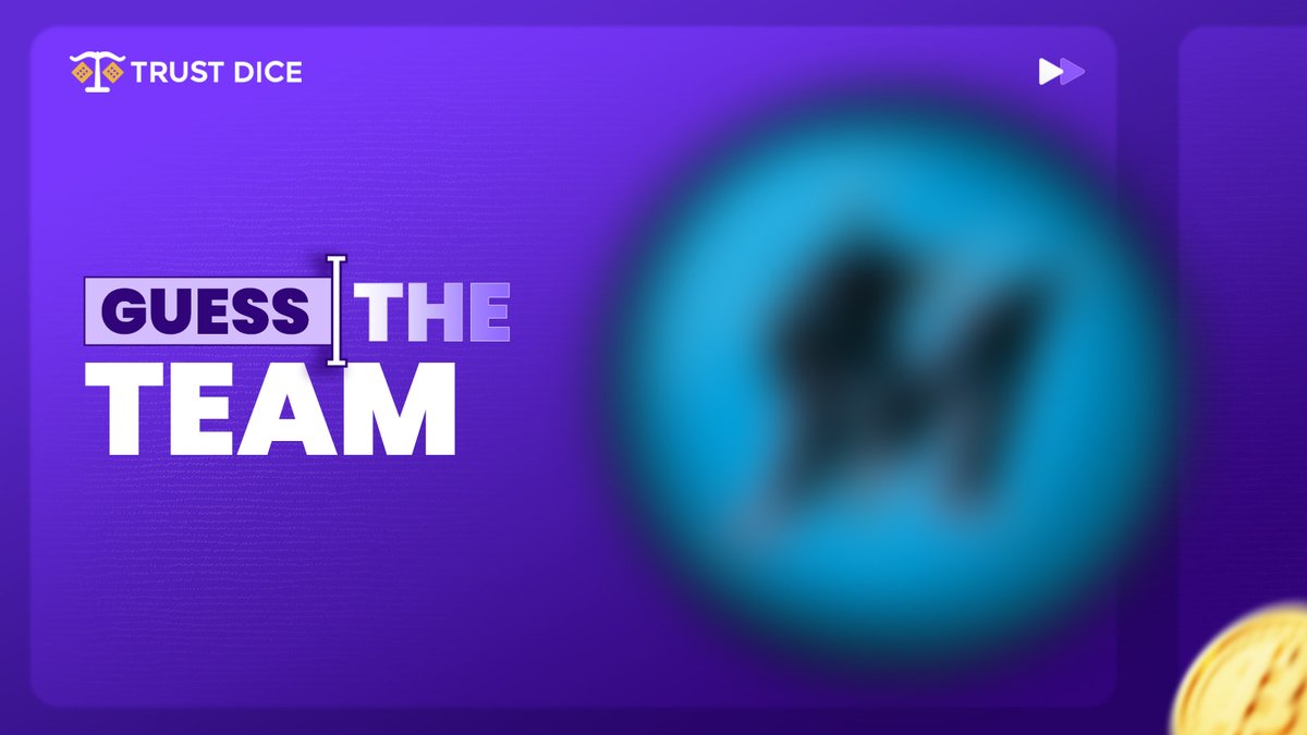 Trust_Dice's tweet image. It&apos;s #TriviaTuesday!
Guess the team

👉 Repost, Like &amp;amp; Leave your answer &amp;amp; TD username in the comments below
One correct guesser will be randomly selected tomorrow and will get an $10 prize!

#FunAndGames #TRUSTDICETRIVIA #TrustDiceFun