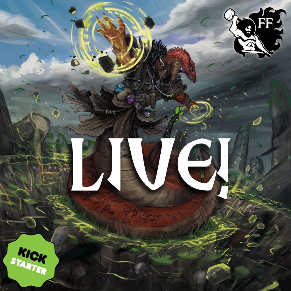 FangsAndForges's tweet image. Kickstarter is NOW LIVE! 🔥
#FangsAndForges

New Indie Tactical Fantasy RPG &amp;amp; Card Game⚔️

🐲You like The Elder Scrolls?
♟️Turn-based strategy?
🎨Collecting beautiful cards?
🎮Games like HoMM, Frosthaven, Wartales?

📌Then check out the Kickstarter: kickstarter.com/projects/alpen…