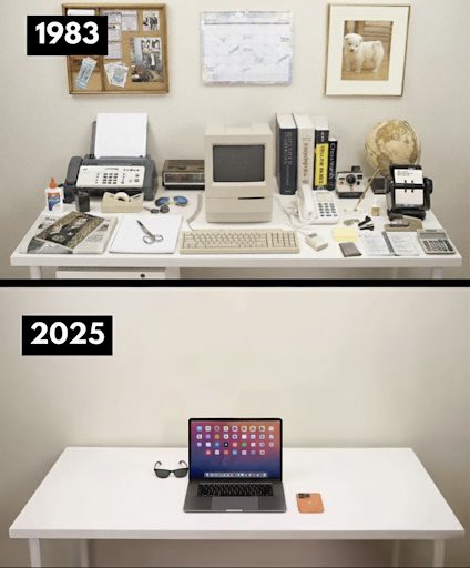 CreeCoder's tweet image. What 42 years of progress looks like: