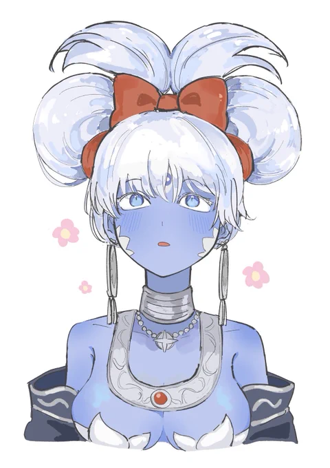 初めて描いたカーリーさんと1年くらい前に描いたやつです…全部かわいい